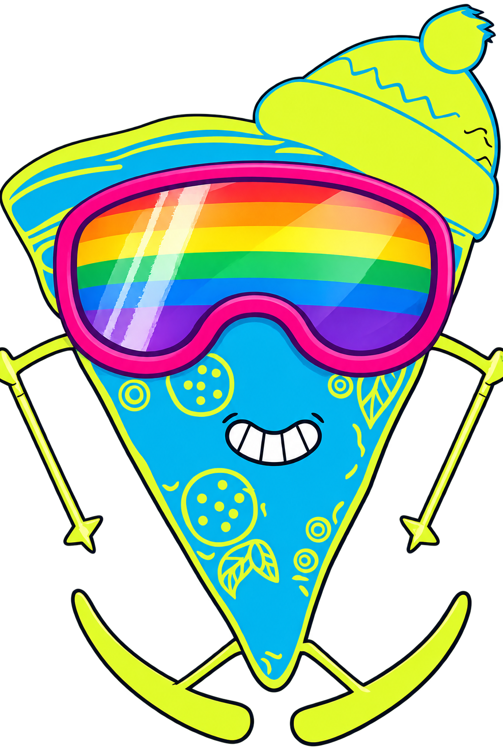 Sisters Pizza Mascot